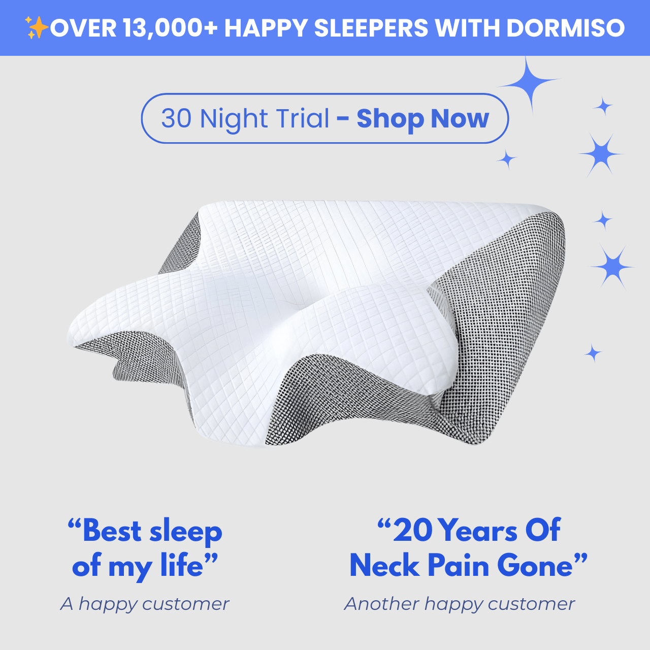 Dormiso® Pain Relief Pillow